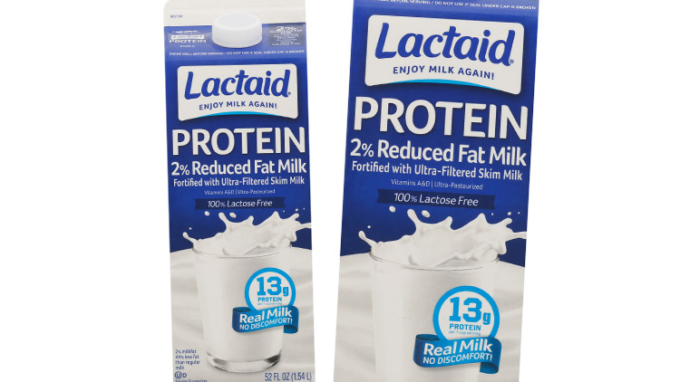 Picture of Lactaid Milk or Crowley Cottage Cheese