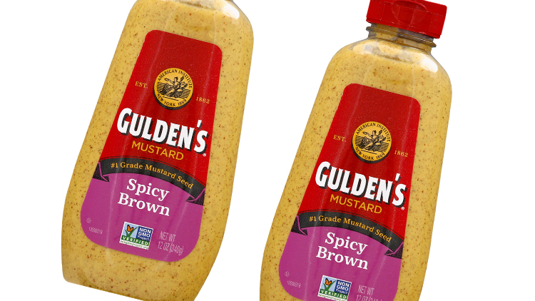 Picture of Gulden's Golden Spicy Brown Mustard