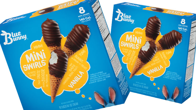 Picture of Blue Bunny Premium Ice Cream or Ice Cream Mini Cones or BarsNovelties