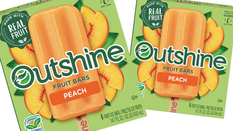 Picture of Outshine Fruit Bars or Turkey Hill Ice Cream