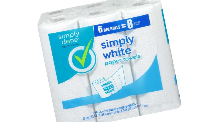 Picture of Simply Done Paper Towels or Bath Tissue