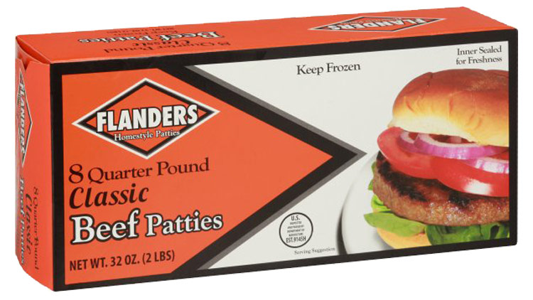 Picture of Flanders Classic Beef Patties