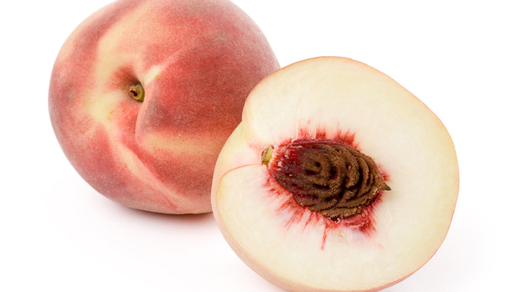 Picture of Juicy White Peaches or Nectarines