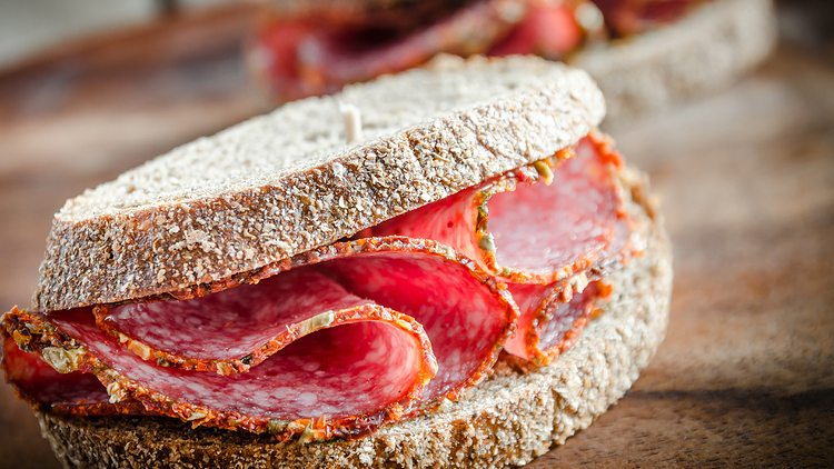 Picture of Kretschmar Sandwich Pepperoni or Hard Salami