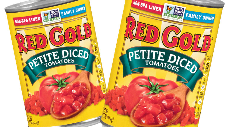 Picture of Red Gold Tomatoes or That's Smart Foam Plates