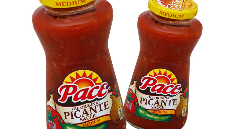 Picture of Ricos Cheddar Cheese Sauce or Pace Picante Sauce or Thick & Chunky Salsa