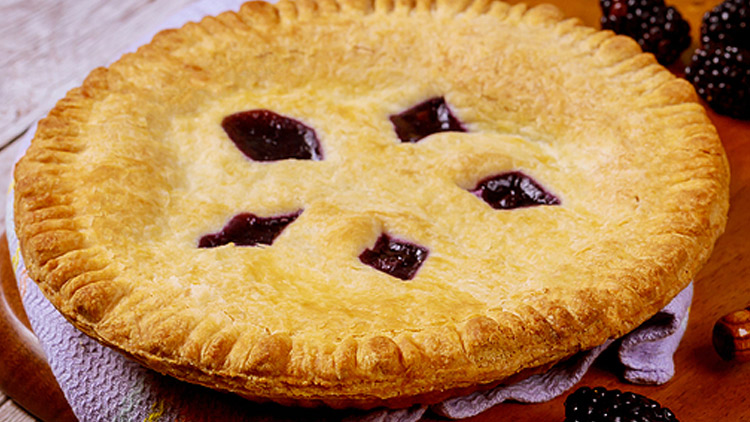 Picture of Cyrus O'Leary's Gourmet Marionberry or Strawberry Rhubard Pie