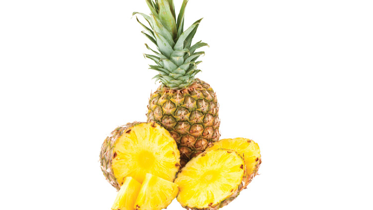 Picture of Large Golden Ripe Pineapples