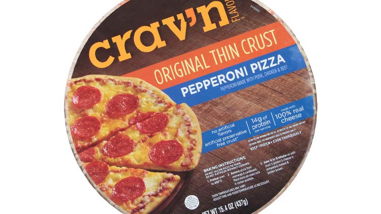 Picture of Crav'n Flavor Thin Crust Pizza