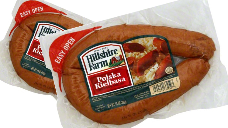 Picture of Hillshire Farm Beef Sausage, Kielbasa or Smoked Sausage or Polska Kielbasa