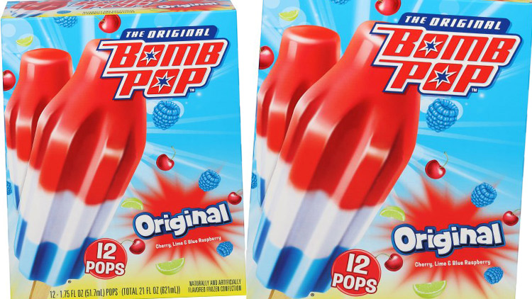 Picture of Blue Bunny Bomb Pop or Edy's Ice Cream