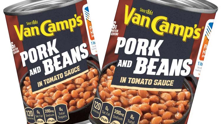Picture of Van Camp's Baked Beans or Pork and Beans