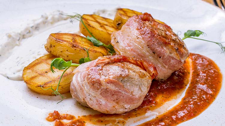 Picture of Bacon Wrapped Pork Chops