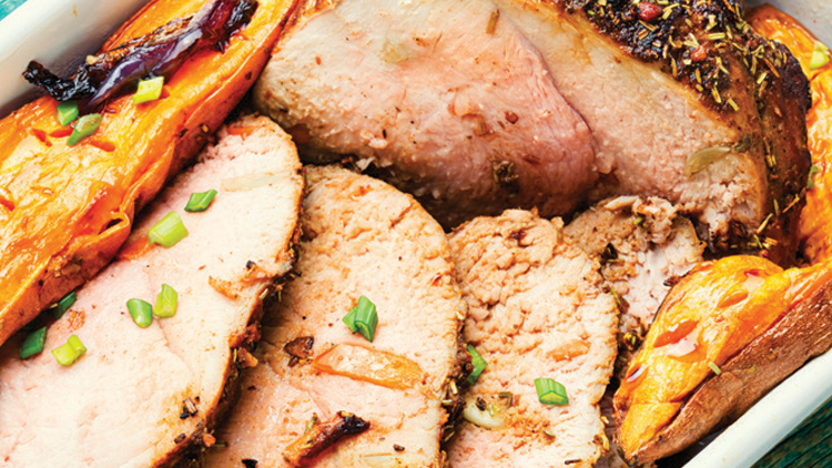 Picture of Bone-In Pork Sirloin Roast