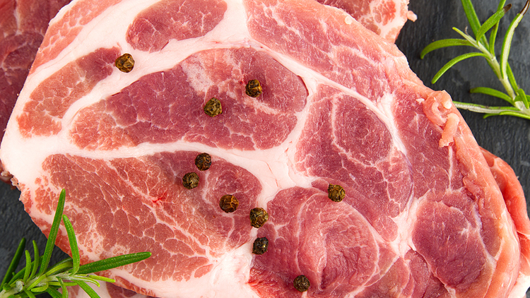 Picture of Fresh Bone-In Pork Boston Butt Steak