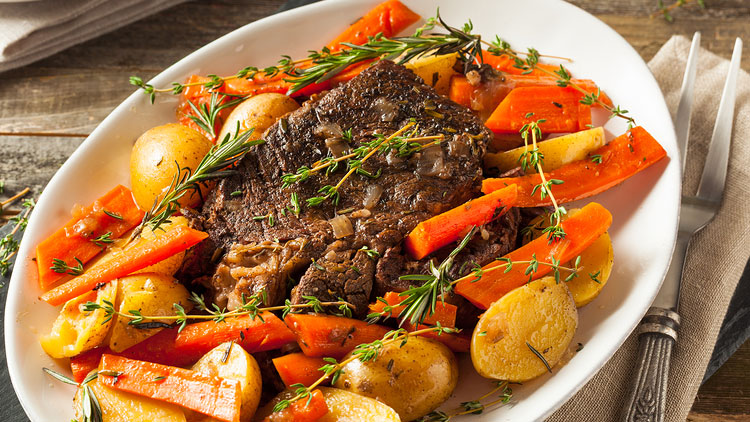 Picture of Boneless Chuck Roast with Vegetables