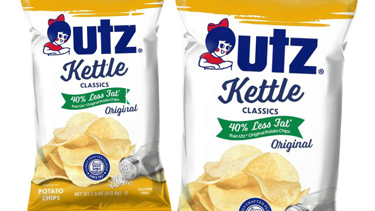 Picture of Utz Kettle Potato Chips, Jax Cheese Snacks, Snyder of Berlin Snacks
