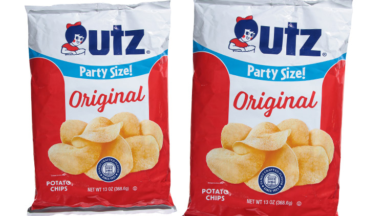 Picture of Snyder of Berlin or Utz Party Size! Potato Chips