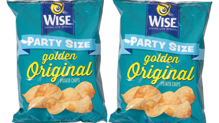 Picture of Wise Cheez Doodles or Party Size Potato Chips