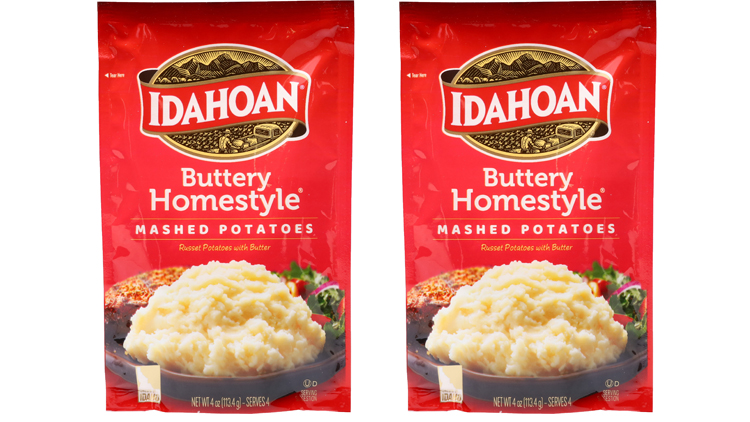 Picture of Idahoan Mashed Potatoes or Kraft Original Mac & Cheese Dinner
