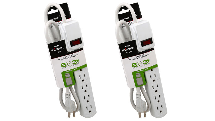 Picture of Monster Just Power It Up White Power Strip