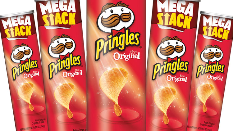 Picture of Pringles Mega Stack Can or Mingles