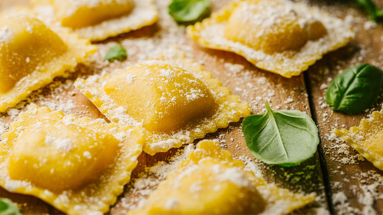 Picture of Gia Russa Ricotta Cheese Ravioli or Tortellini