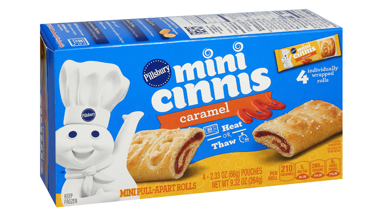 Picture of Pillsbury Mini Cinnis or Pillsbury Toaster Strudel or Scrambles