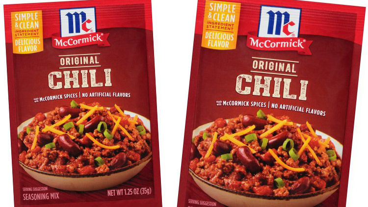 McCormick Gluten-Free Taco and Chili Seasoning Mix Variety Bundle - 6 Pack  - 3 of Each Flavor