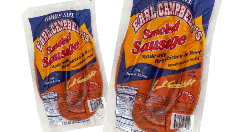 Picture of Earl Campbell's Original or Polish Smoked Sausage