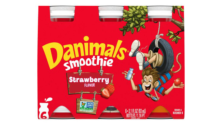 Picture of Dannon Danimals Smoothie or Dannon Activia Yogurt