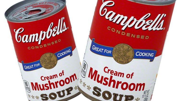 Picture of Campbell's Cream of Mushroom or Cream of Chicken Soup