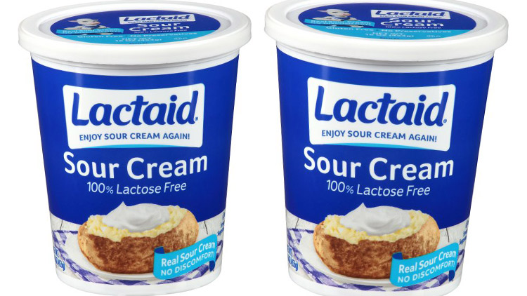 Picture of Lactaid Sour Cream or Kraft Natural Cheese Slices
