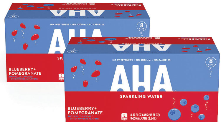 Picture of 8 Pk. AHA Flavored Sparkling Water