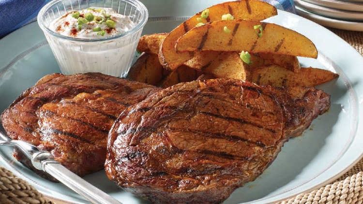 Picture of USDA Black Angus Beef Ribeye Steak