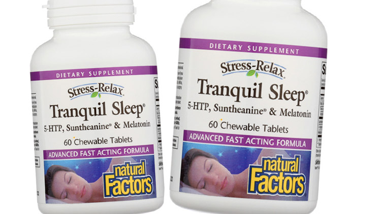Picture of Natural Factors Stress Relax Tranquil Sleep Chewable
