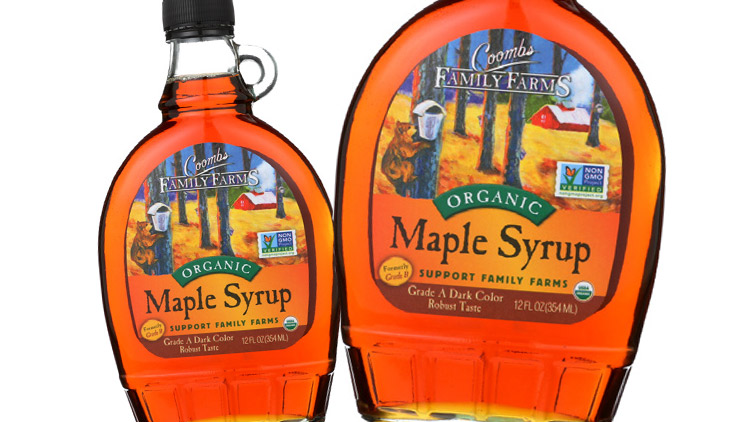 Picture of Coombs Family Farms Organic Grade A Dark Robust Maple Syrup