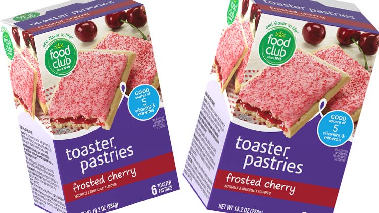 Picture of Food Club Toaster Pastries, Food Club Basic Biscuits,