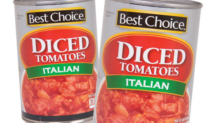 Picture of Best Choice Canned Tomatoes or Beans