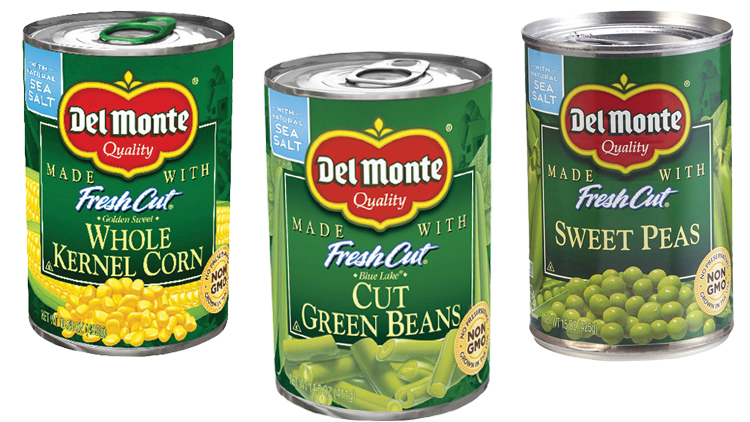 Picture of Del Monte Corn, Green Beans or Sweet Peas