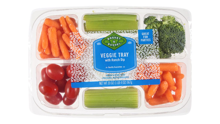 Picture of Basket & Bushel Petite Veggie Tray