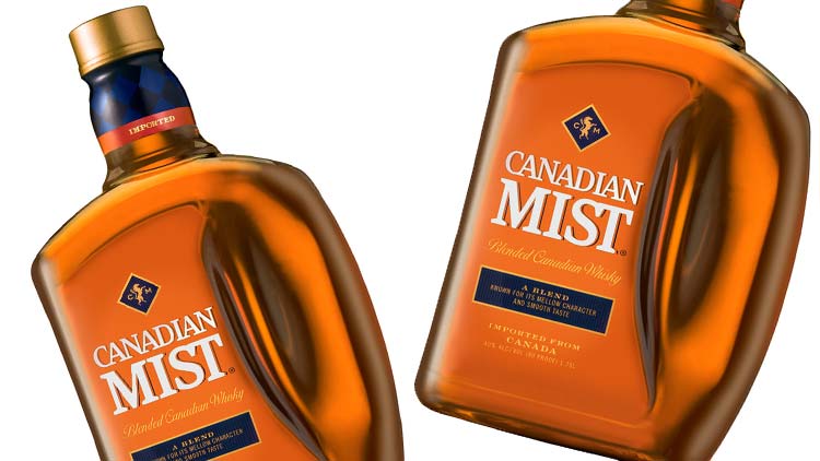 Picture of Canadian Mist Whiskey or Ten High Bourbon