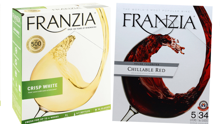 Picture of Franzia Select Boxed Wines