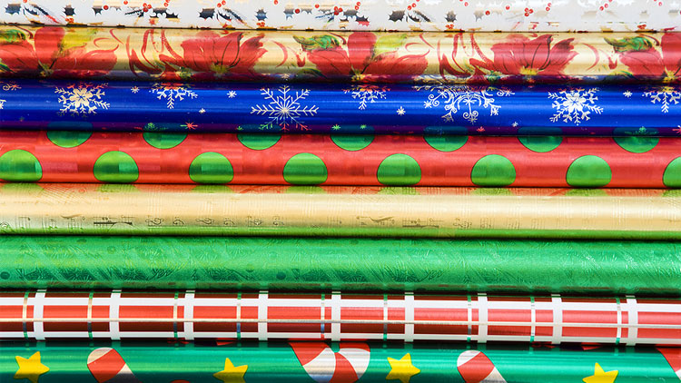 Picture of Christmas Wrapping Paper