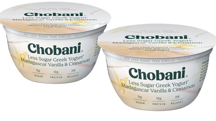 Picture of Chobani Greek, Zero Sugar or Less Sugar Yogurt