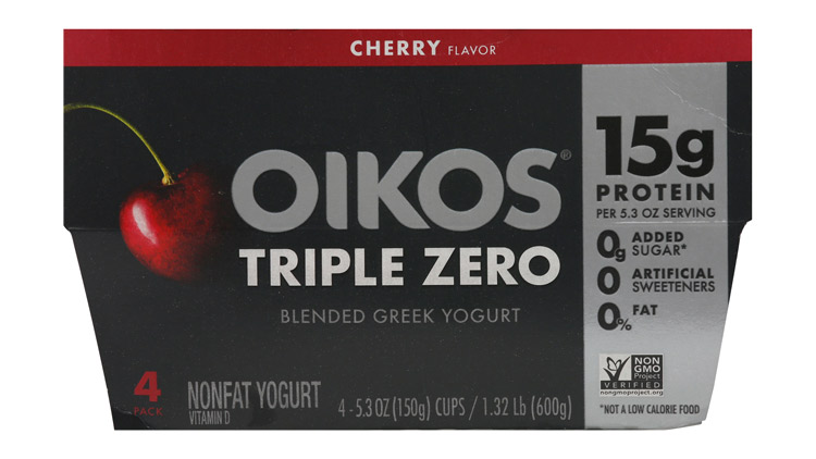 Picture of Dannon Greek Triple Zero, Light + Fit or Danimals Squeeze Yogurt