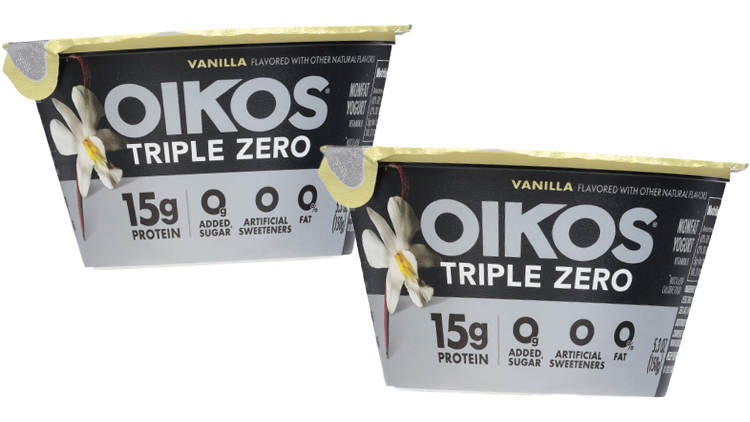 Picture of Dannon Oikos Triple Zero, Too Good or Light + Fit Greek Yogurt